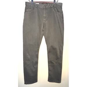 Alberto Mens Superfit Broken Twill Stone Pants Luxury T400 Modern Fit 35 x 34